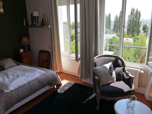 Duplex in Nancy with garage (full housing)