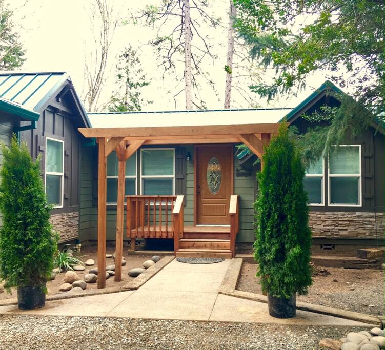 Front Entrance with Landscaping in progress.