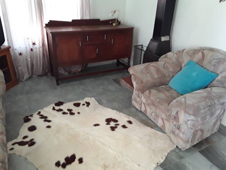 Lounge and kitchenette