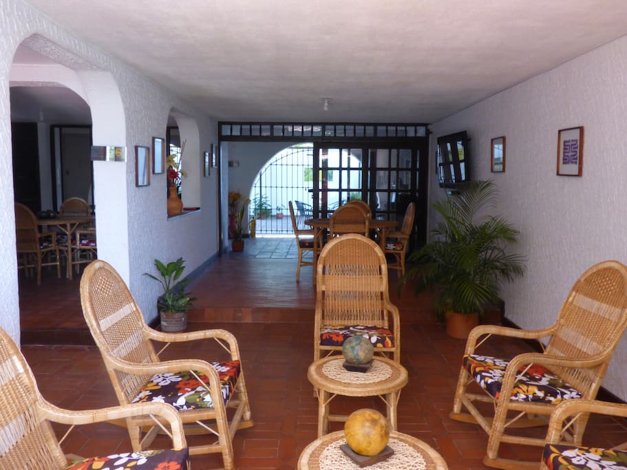 Zona de té o café + zona de comedor