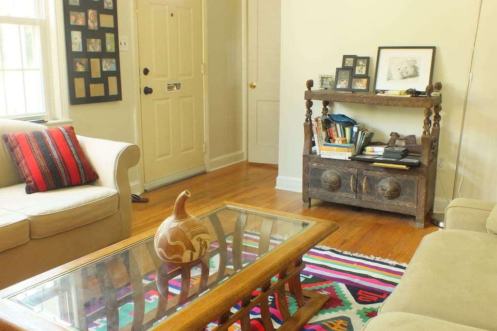 Main entrance from living room