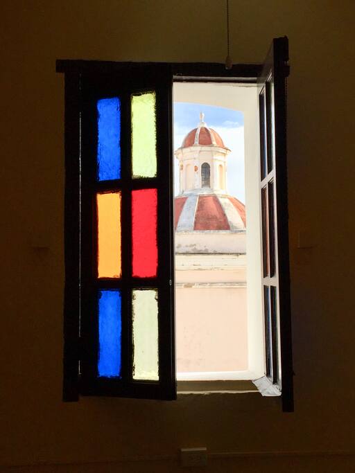 View from the dining room