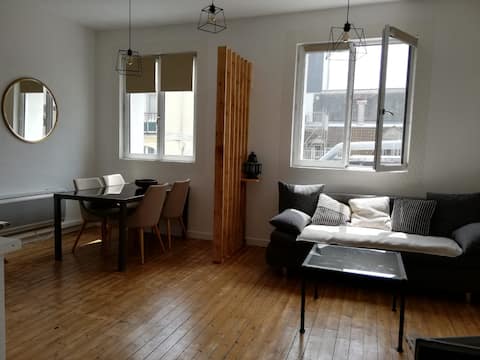 Joli 2pièces rue St Jean, à 2 min de la plage