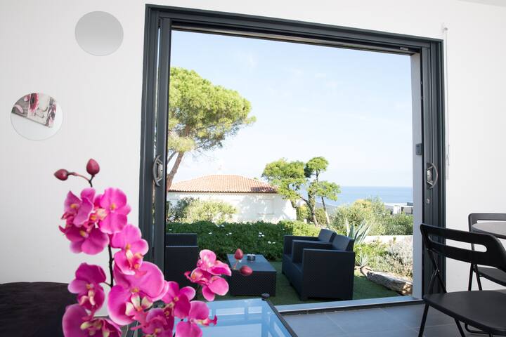 Grand T2 vue mer CALVI