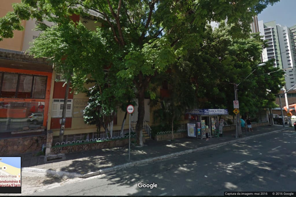 Frente do apartamento