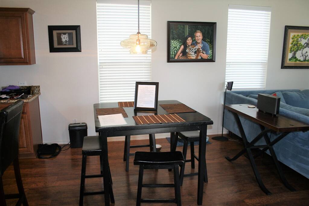 Breakfast table