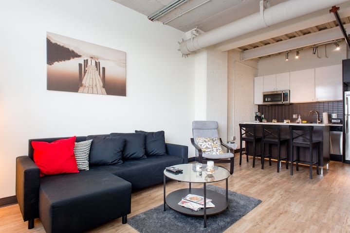 Lovely Deluxe 1BR Loft in Harvard/MIT/Cambridge