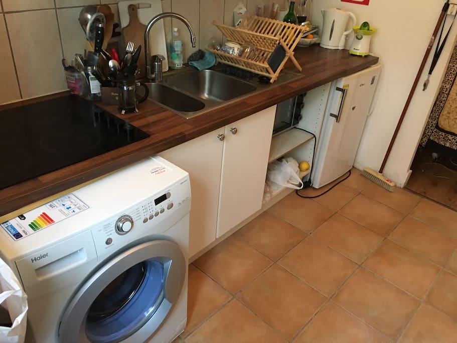 Cuisine, lave-linge