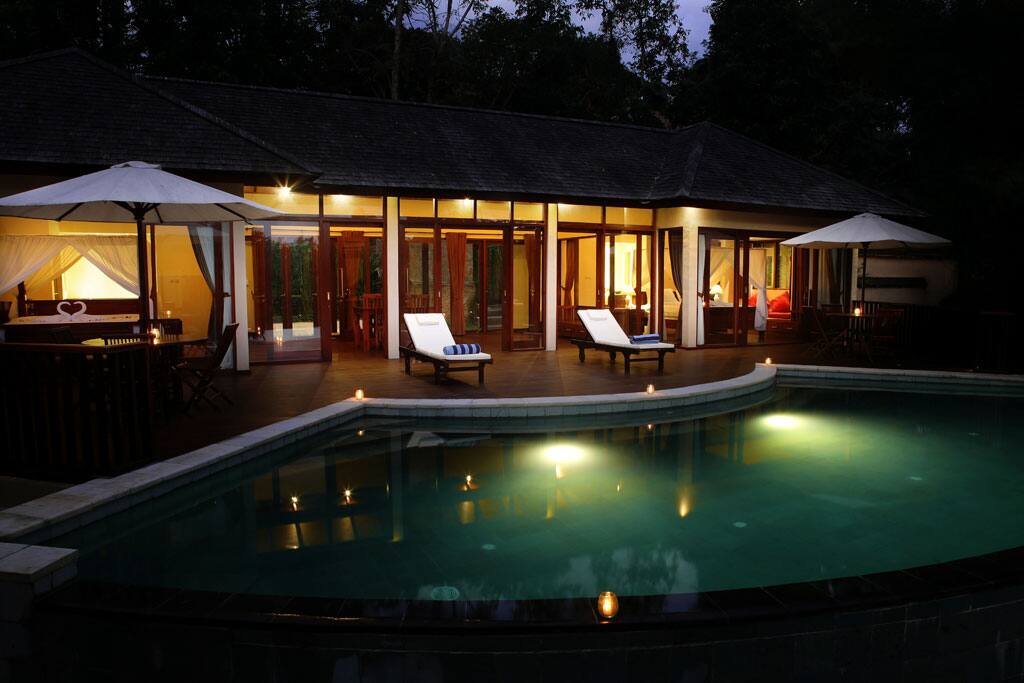 Amazing pool in the villa