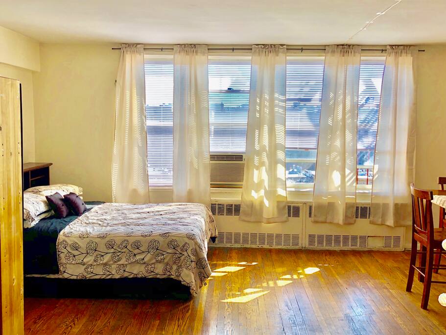 Beautiful hardwood floors.