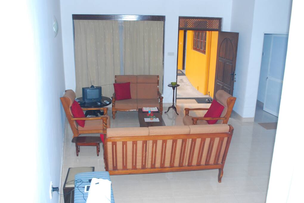 Living Room Downstairs. Cosy and comfortable.