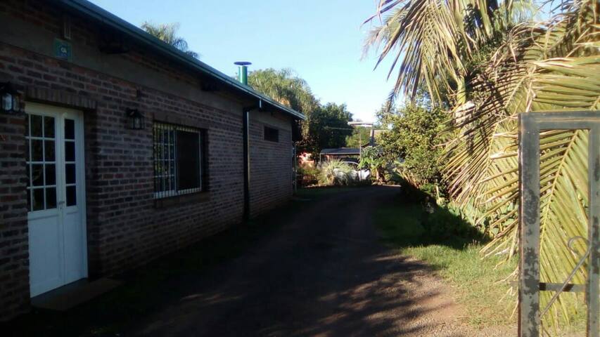 Doka residential hotel. Diagonally to the ruins