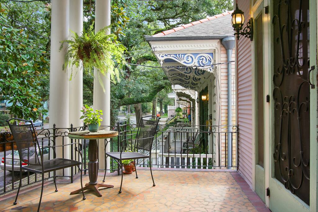 Relax on our classic NOLA porch!
