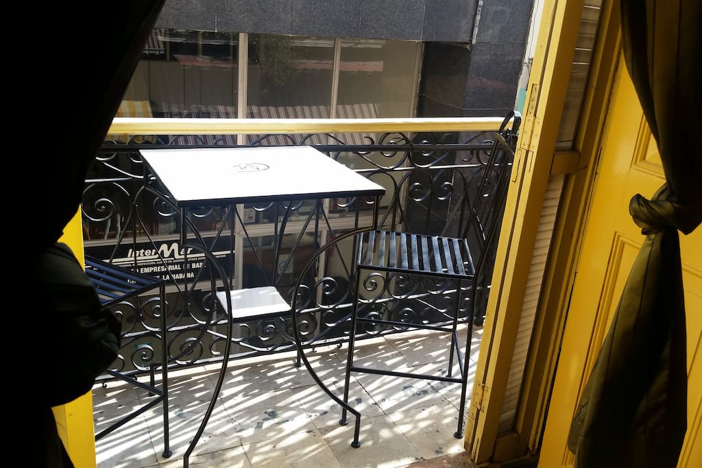 Balcon de la habitacion 1