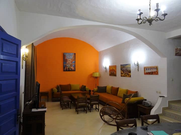 Dar  Nadia Vu  Panoramique  La Lagune . - Oualidia