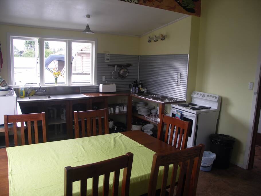 kitchen well equipped country style