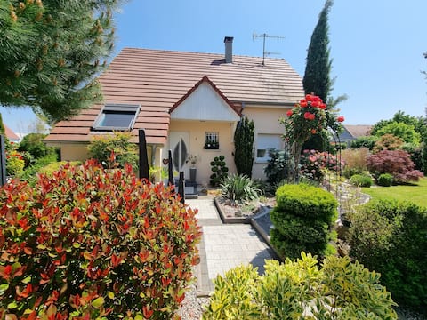 Charming house with garden near Colmar