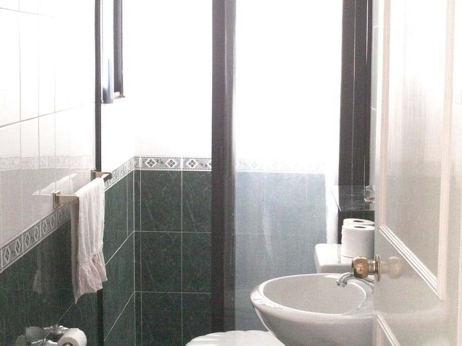 Private bathroom.