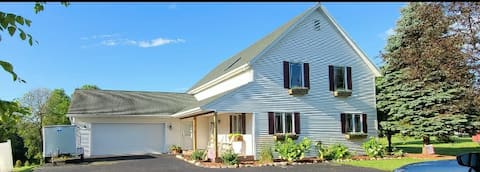 Charming city; country feel home away from home.