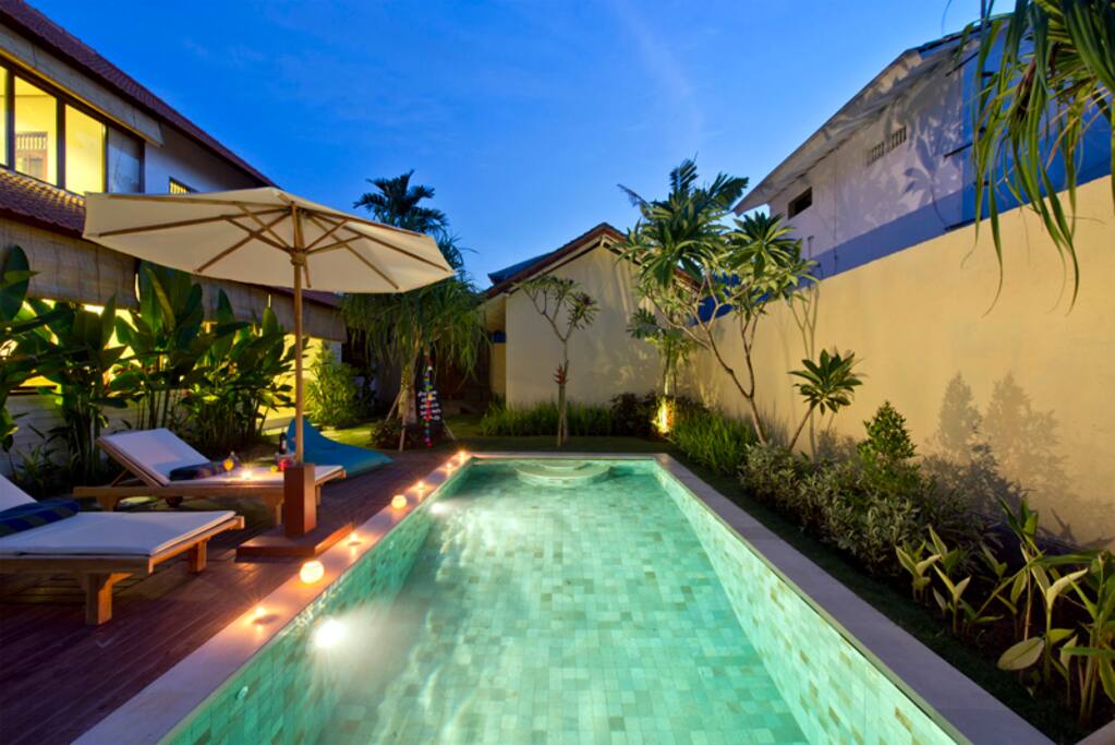 The Whole view of the pool