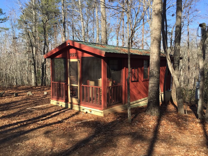 Tiny House in Woods near Downtown Cabins for Rent in Dahlonega