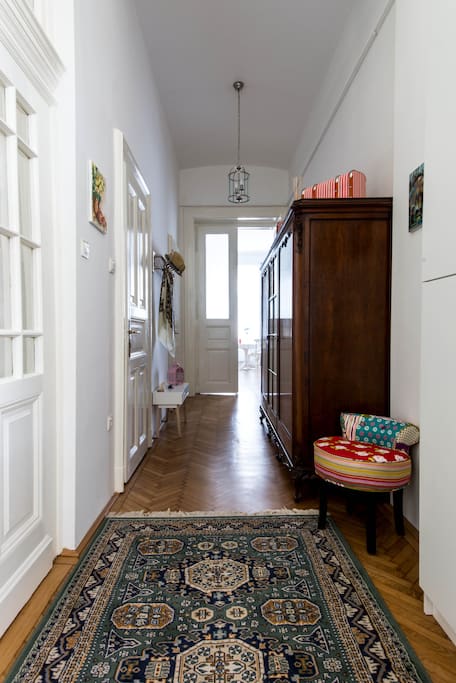 Corridor with plenty of storage for your clothes
