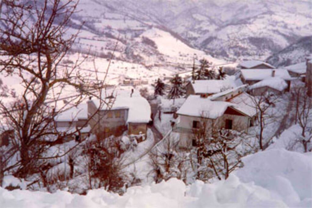Il Residence con la neve