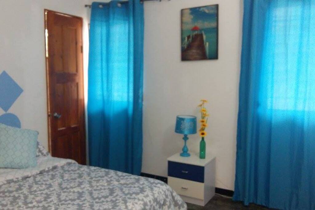 Main room with private petit bathroom