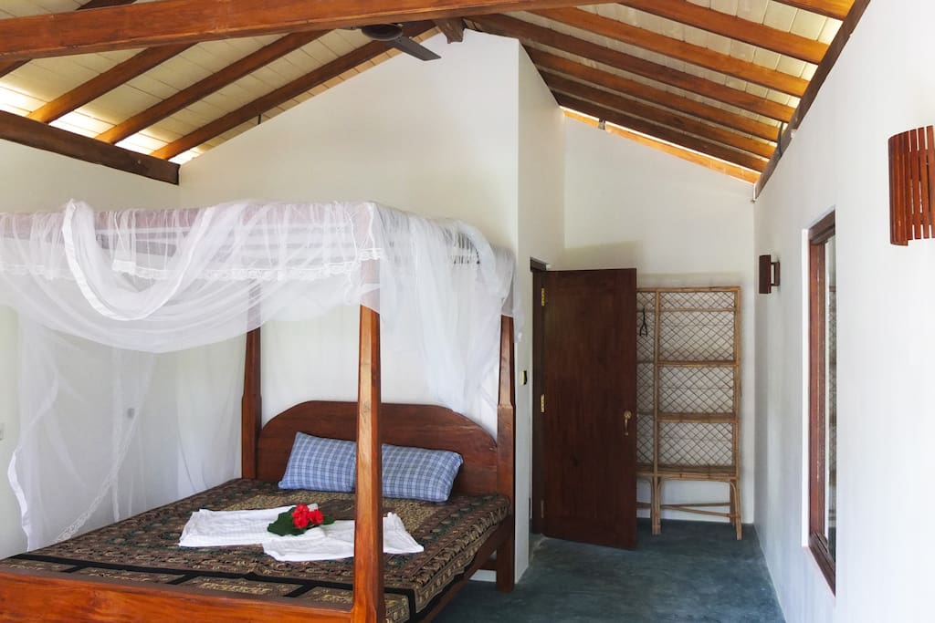 inside cabana