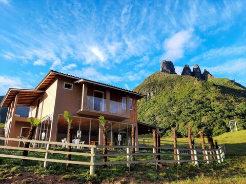 House on the Soldiers, overlooking the mountains!