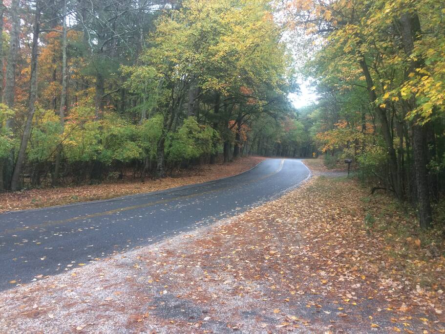 Easthampton Road in October.