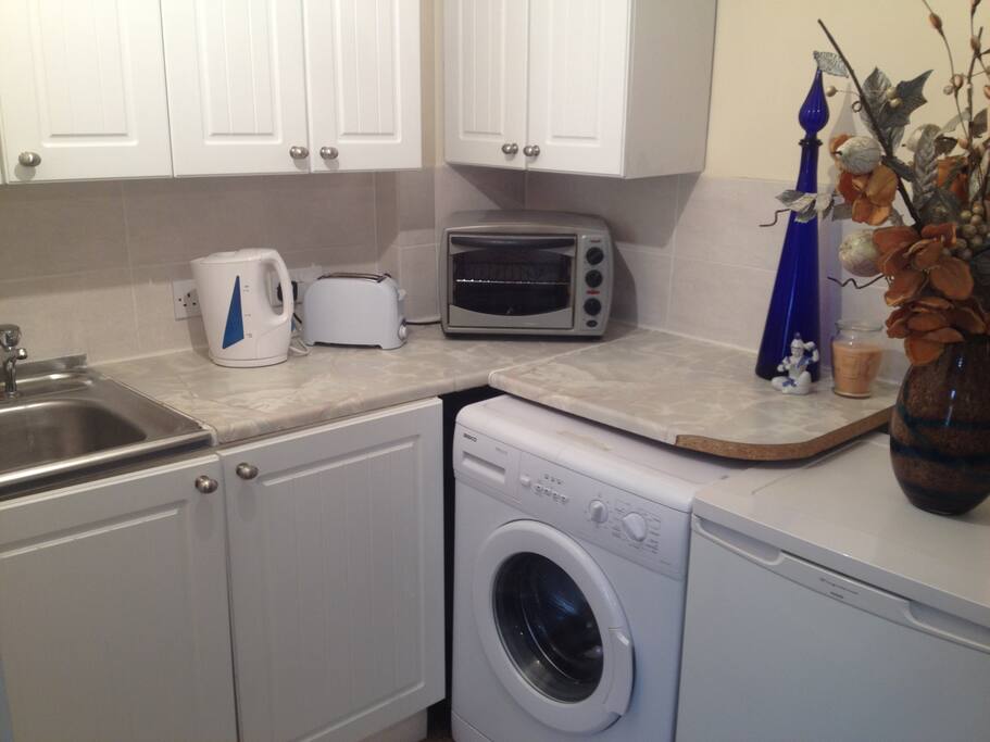 The kitchenette