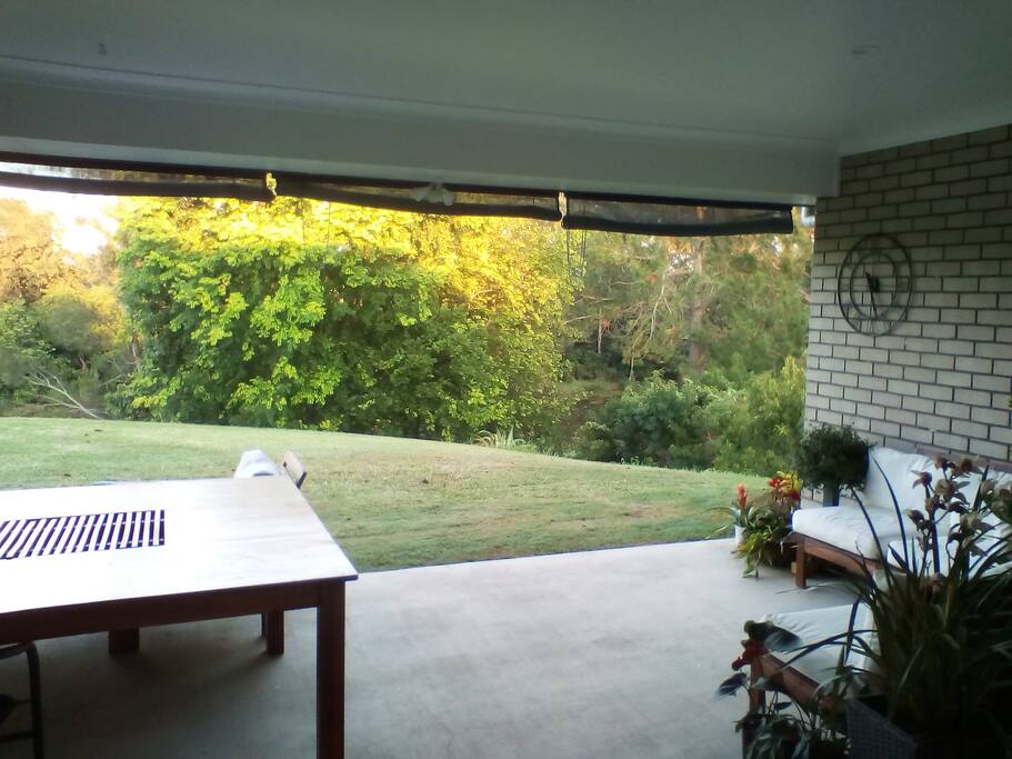 overlooking the beautiful Caboolture River,