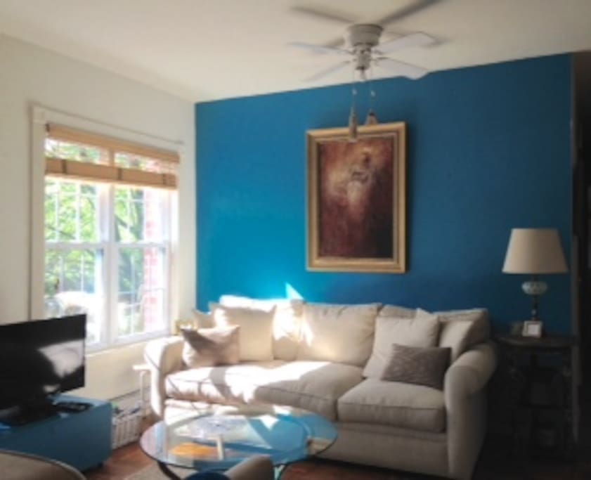 Afternoon Sun Filled Living Room
