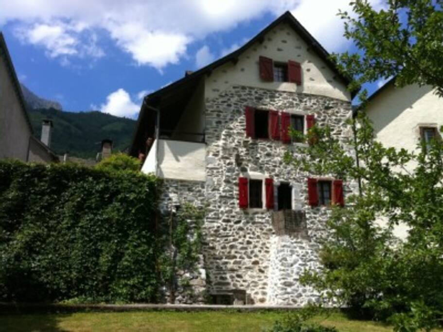façade côte jardin du bas