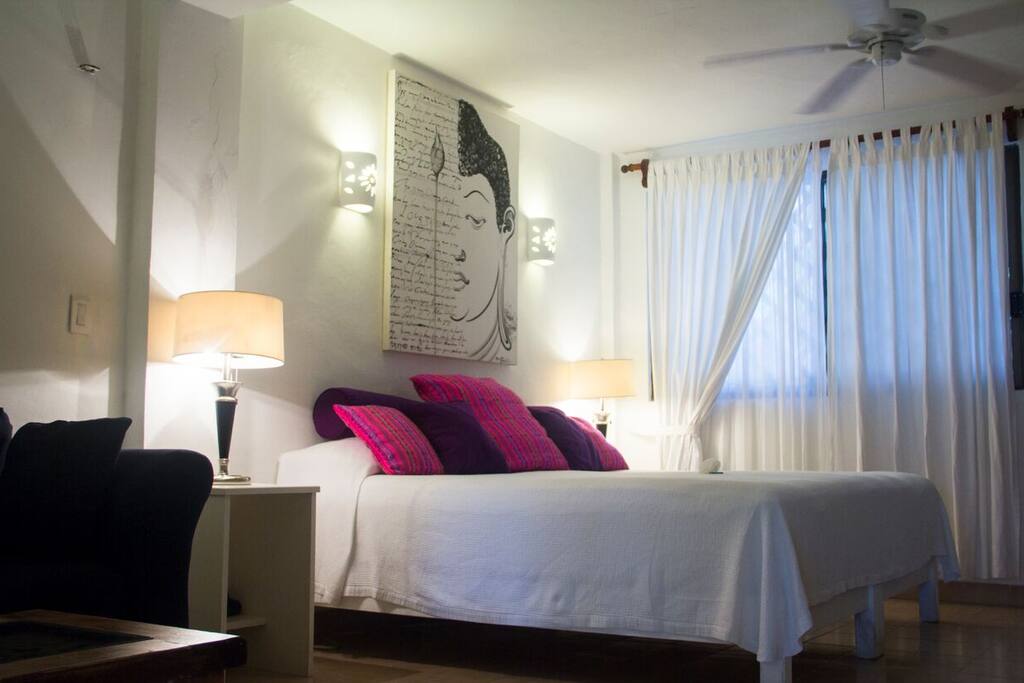 A view of the room.