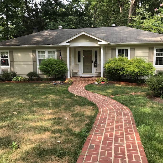 Front of house from street.