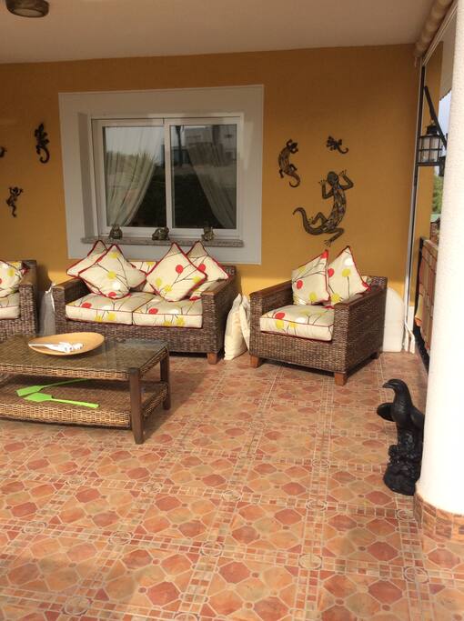 Front terrace.