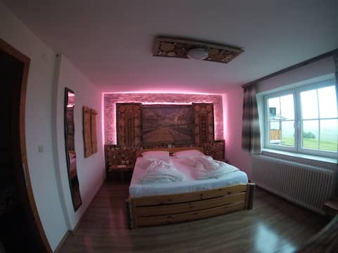 Zugspitze apartment with 2 separate showers and toilet