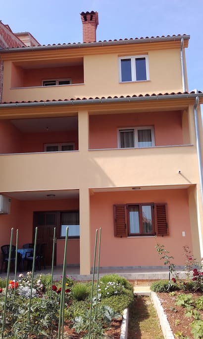 The building