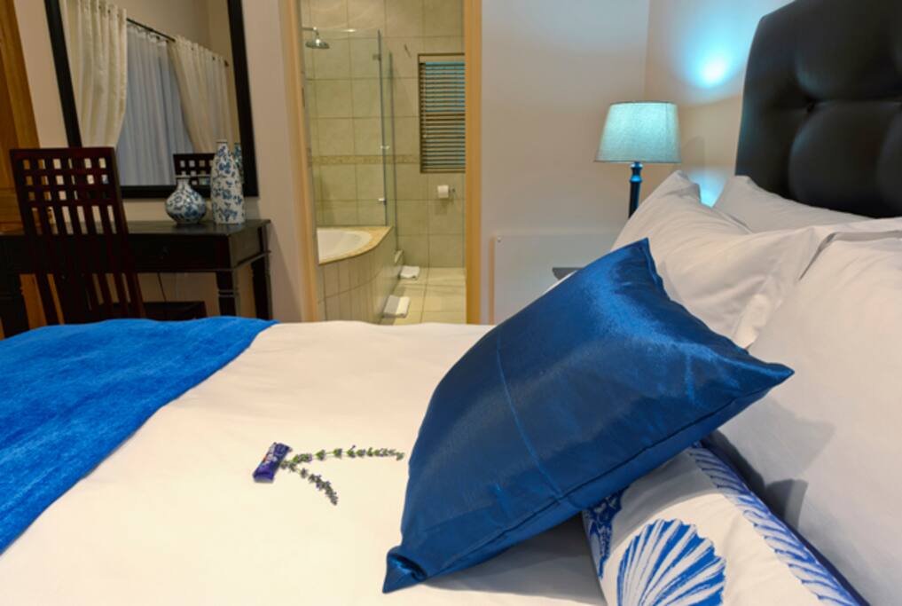 En suite bathroom