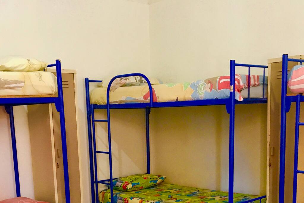 8 bed shared dormitory