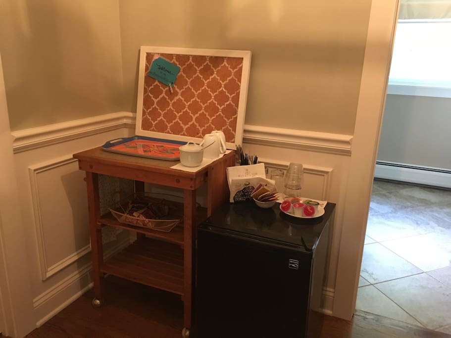 Landing space "kitchenette".