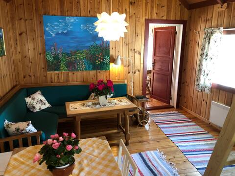 Top Airbnb: Cozy cabin with private beach in Porsgrunn