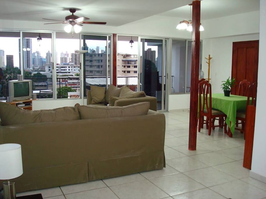 Incredibly spacious with a constant breeze flowing through