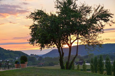 Belvédère sur les châteaux
