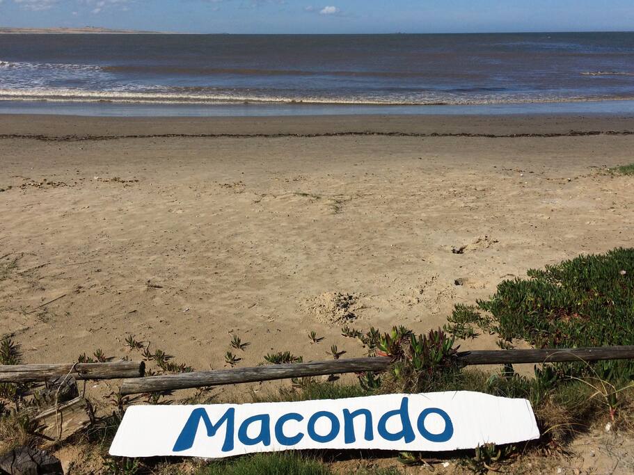 Así es la vista desde la terraza !