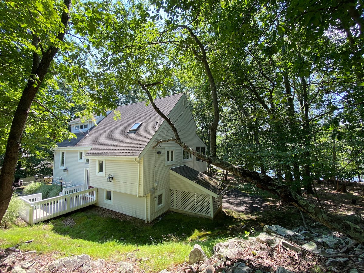 Lakefront home