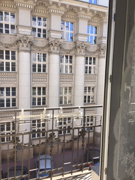 View from the balcony