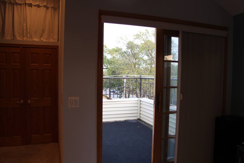 master walk out deck